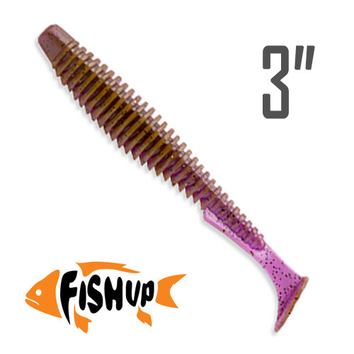 U-Shad 3" (70 мм) 9 шт. Силікон FishUp col. 016