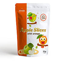 Яблучні чіпси сушені з апельсином Apple Slices, 33 г