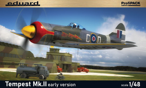 Пластикова модель 1/48 Eduard 82124 британський винищувач Tempest Mk.II early version, фото 1