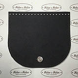 Клапан сумки. "Лілії". Колір "Смарагдовий", фото 3