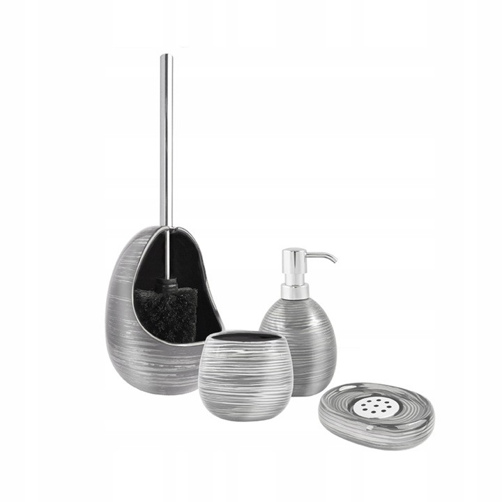 Комплект аксесуарів для ванної кімнати Sepio Bona, 4 ел.