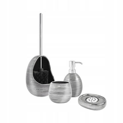 Комплект аксесуарів для ванної кімнати Sepio Bona, 4 ел., фото 1