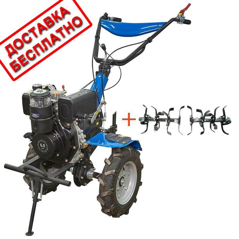 Мотоблок дизельний ДТЗ-560ДН 6 л.