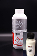 Фарба для урізу шкіри Orly BT Extramat 557714, білий екстра мат, 1л, на водній основі