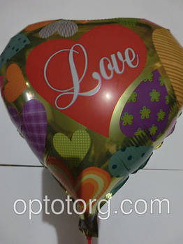 Повітряні кулі серця до свята