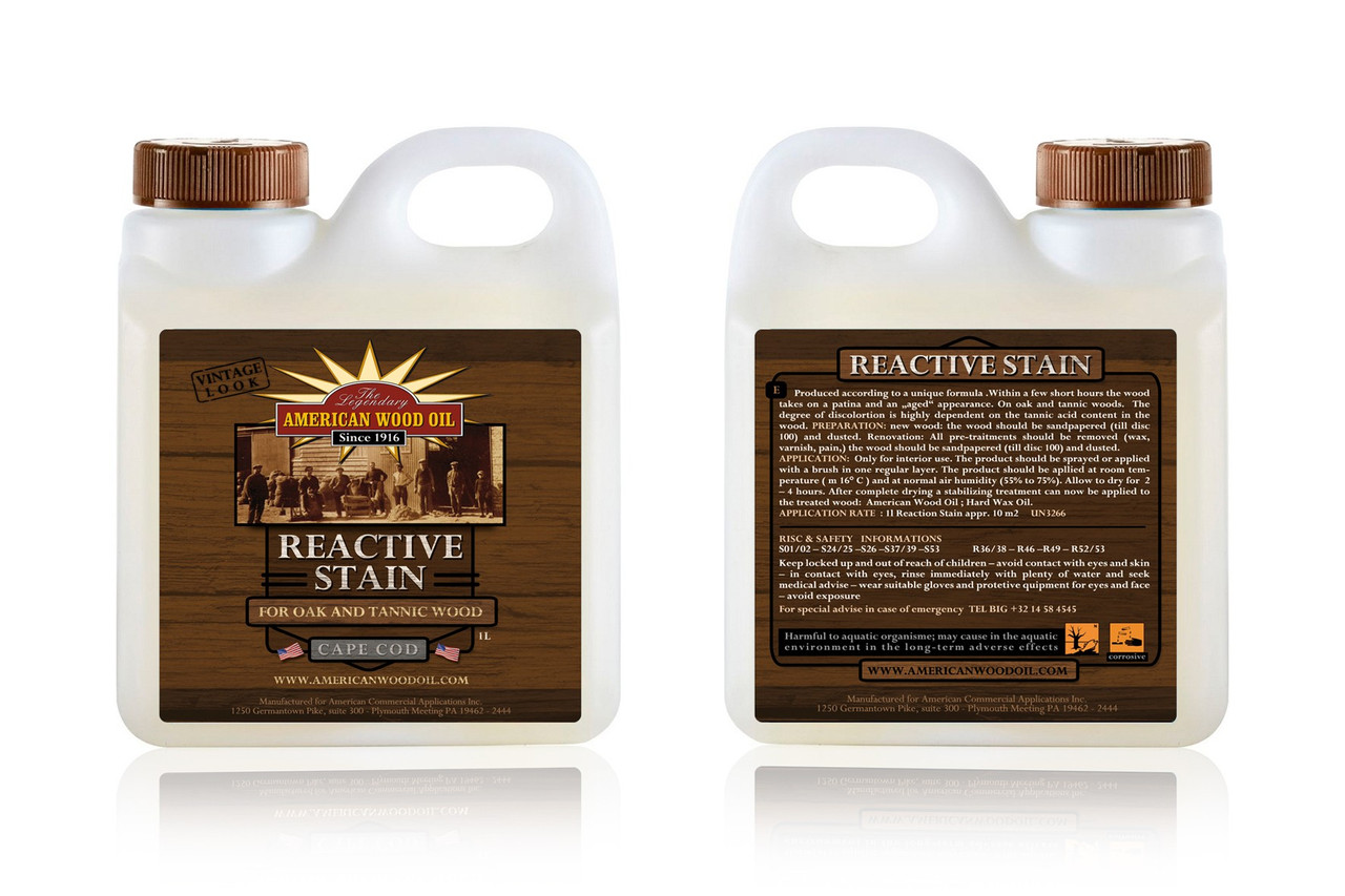 Реактивний грунт для дерева AWO Reactive Stain 20л