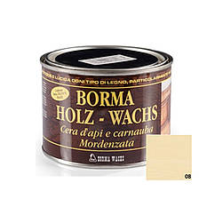 Віск для дерева Borma Wachs Holzwachs Beeswax 08 нейтральний 0.5л