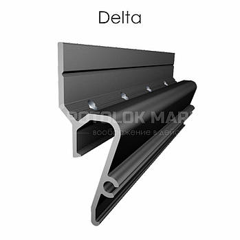 Профіль «Delta» для натяжних стель від ALTEZA чорний