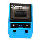 Портативний 2" термопринтер USB Bluetooth NFC Ukrmark DP23BL блакитний