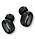 Навушники Bluetooth headset Ergo BS-520 Twins Bubble Black UA UCRF, фото 2