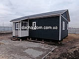 Каркасний Будинок для Дачі 7*9 с двома терасами, фото 8