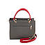 Сумка каркасна жіноча з екошкіри Betty Pretty червоно-сірий 797NZ5616303015383, фото 3