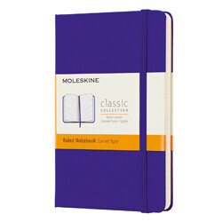 Блокнот Moleskine Classik Large тверда обкладинка лінія 240 стор brilliant violet (1QP060H1), фото 1
