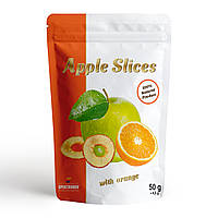 Чипсы яблочные сушеные с апельсином Apple Slices, 50 г