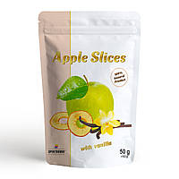 Чіпси яблучні сушені з ваніліном Apple Slices, 50 г