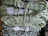 Мотузка білизняна мотузка жорсткий 2,5 мм*20м зебра, фото 3