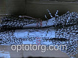 Мотузка білизняна шнур жорсткий 3.5 мм*20 м зебра, фото 3