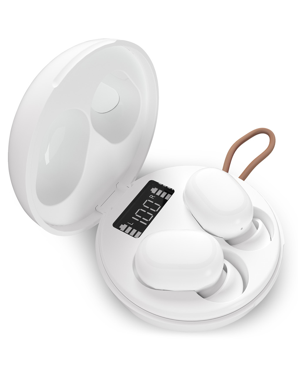 Навушники Bluetooth headset Ergo BS-520 Twins Bubble White UA UCRF