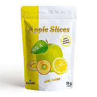 Чіпси яблучні сушені з лимоном Apple Slices, 50 г