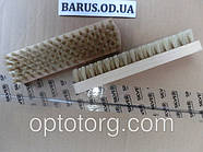 Щітка для взуття натуральна щетина 12,5 см*5 см, фото 2