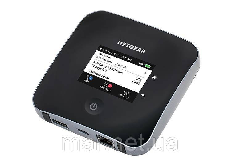 Маршрутизатор NETGEAR MR2100 Nighthawk M2 AC2000, 4G LTE, 1xGE LAN / WAN, 1xUSB-C, 1xUSB 2.0, 2xTS