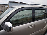 Вітровики, дефлектори вікон Toyota Land Cruiser Prado 120 2002-2009 (Hic), фото 3