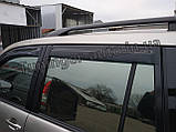 Вітровики, дефлектори вікон Toyota Land Cruiser Prado 120 2002-2009 (Hic), фото 5