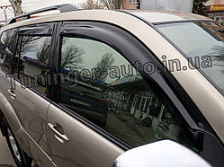 Вітровики, дефлектори вікон Toyota Land Cruiser Prado 120 2002-2009 (Hic)