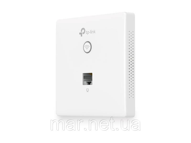 Точка доступу TP-LINK EAP115 WALL N300 1хFE LAN PoE під розетку