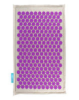 Акупунктурний масажний килимок фіолетовий 72*42 см EcoLife Gezatone