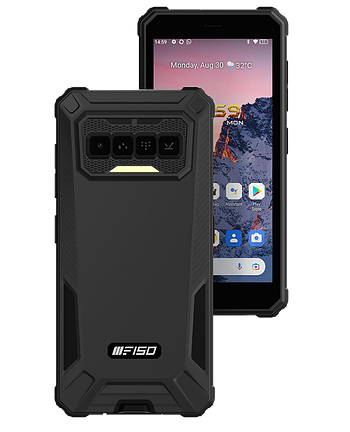 Смартфон Oukitel F150 H2022 4/32GB Black, 13+2+2+0.3/5Мп, 5.5"IPS, 2SIM, IP68, 4G, 4800мА, NFC