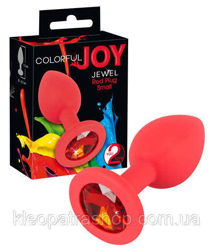 Анальна пробка Colorful Joy Jewel R