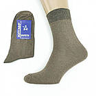 Шкарпетки чоловічі високі весна/осінь кавові р.25 ЖИТОМИР бічний візерунок 20030780, фото 2