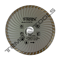Алмазный диск турбоволна STERN 125x7x22.23 отрезной для болгарки (по бетону, камню, граниту)