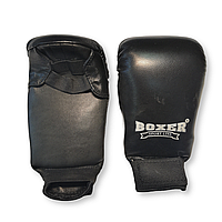 Накладки каратэ BOXER кожа черные