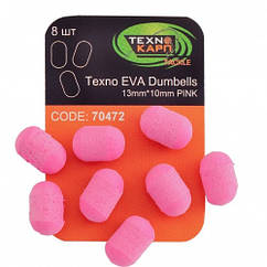 Texno EVA Dumbells Технокарп 13mm*10mm pink