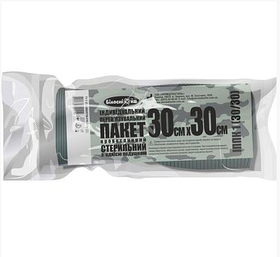 Пакет кровоспинний стерильний ДБЖК (30/30) "Білосніжка", з 1 подушкою