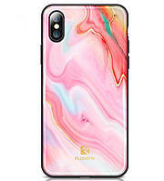 Чехол-накладка Floveme Luxury Case for iPhone X ,Pink