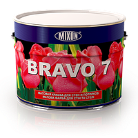 Краска для стен и потолка Mixon Bravo 7 белая 10