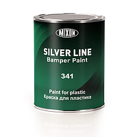Краска для бампера (пластика) Mixon silver Line 341 0,8л Серый