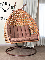 Кресло кокон из ротанга Мишель Промо (стойка +1650 грн)