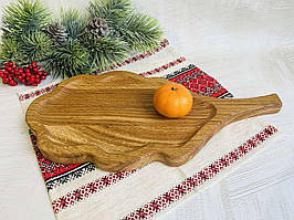 Дошка для подавання КерамКлуб Дубовий лист 39*20 см