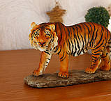 Статуетка Тигр на полюванні 28*14*8 см, фото 7