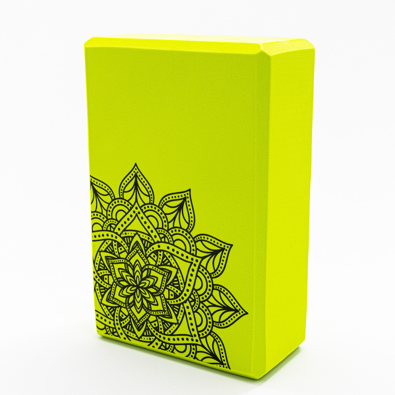 Блок для йоги (йога блок, цегла для йоги) OSPORT EVA Asana (MS 0858-5) Салатовий, фото 1