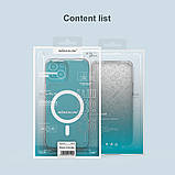 Магнітний чохол Nillkin для iPhone 13 (Nature TPU Pro Case) White Захисний Прозорий Чохол, фото 9