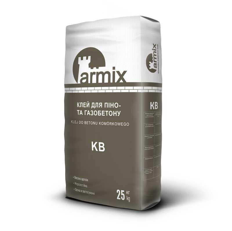 Клей для піно та газобетону Armix KB 25 кг.