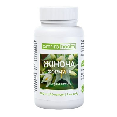 Жіноча формула Amrita Woman's Formula для поліпшення самопочуття й підвищення природної енергії
Амрита
60 кап