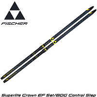 Беговые лыжи для взрослых FISCHER Superlite Crown EF Set/BDG Control Step