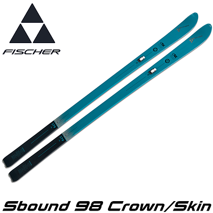 Лижі бігові FISCHER Sbound 98 Crown/Skin, фото 1