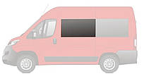 Бокове скло Peugeot Boxer (2006-) Переднє салонне Ліве на Коротку базу (Пежо Боксер)